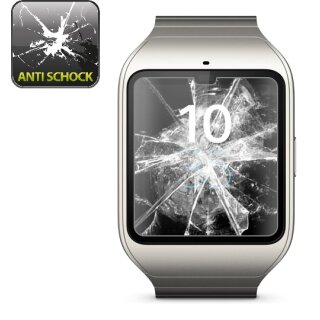 2x Sony SmartWatch 3 PANZERFOLIE DISPLAYSCHUTZFOLIE DISPLAYFOLIE FOLIE HD KLAR