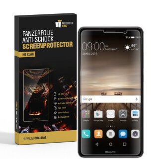 4x Panzerfolie für Huawei Mate 9 ANTI-SCHOCK Displayschutzfolie Displayfolie KLAR