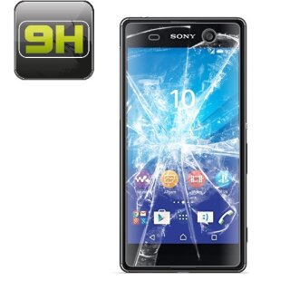 1x 9H Hartglas für Sony Xperia M5 Panzerfolie Schutzglas Displayglas HD KLAR Panzerglas Schutzfolie