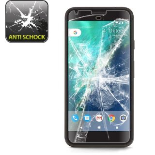 3x Panzerfolie für Google Pixel ANTI-SCHOCK Displayfolie Displayschutz MATT
