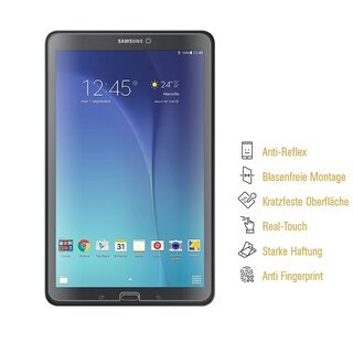 4x Panzerfolie fr Samsung Galaxy Tab E 9.6 ANTI-SCHOCK Displayschutzfolie MATT