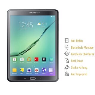 1x Panzerfolie fr Samsung Galaxy Tab A 9.7  ANTI-SCHOCK Displayschutzfolie MATT