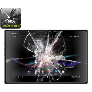 1x Panzerfolie fr Sony Xperia Z Tablet ANTI-SCHOCK Displayschutzfolie MATT