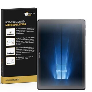 2x Panzerfolie fr Samsung Galaxy Tab Pro S ANTI-SCHOCK Displayschutzfolie MATT