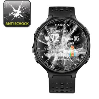 2x Panzerfolie für Garmin Forerunner 220 (42mm) ANTI-SCHOCK Displayschutz KLAR