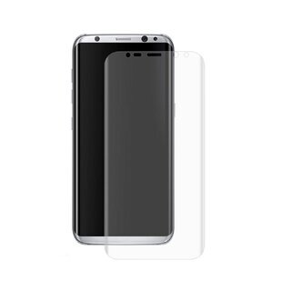 6x Panzerfolie fr Samsung Galaxy S8 Plus FULL COVER Displayschutz Schutzfolie KLAR PET Panzerglas Kunststoff Schutzglas