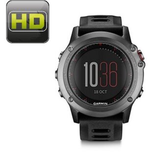 6x Displayfolie für Garmin Fenix 3 (38mm) Displayschutzfolie HD ULTRA KLAR