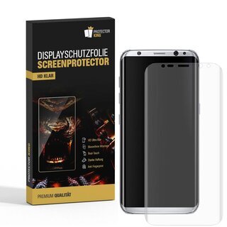 1x Displayschutzfolie fr Samsung Galaxy S8 FULL COVER Displayfolie MATT