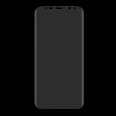 1x Displayschutzfolie für Samsung Galaxy S8 FULL COVER Displayfolie MATT