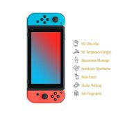 1x 9H Panzerglas für Nintendo Switch Displayschutz Schutzglas Panzerfolie Schutzfolie Hartglas Displayglas Tempered Glasfolie Sicherheitsglas Echtglas