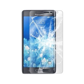 2x 9H Hartglas fr Samsung Galaxy Note Edge FULL COVER Display Panzerfolie KLAR Panzerglas Schutzfolie