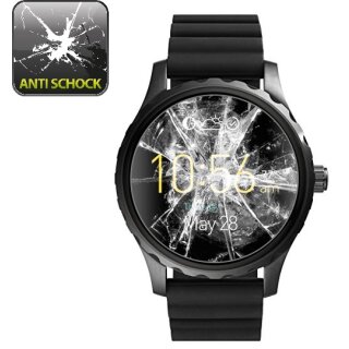 6x Panzerfolie für Fossil Q Wander SmartWatch Displayschutzfolie HD ULTRA KLAR