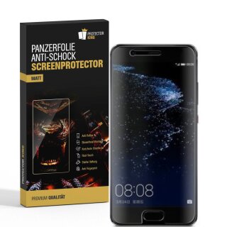 2x Panzerfolie für Huawei P10 Plus ANTI-SCHOCK Displayschutzfolie MATT