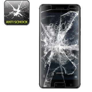 3x Panzerfolie für Nokia 8 ANTI-SCHOCK Displayschutzfolie Displayfolie HD KLAR