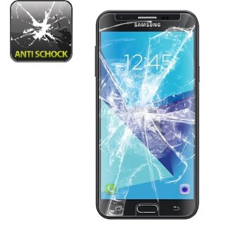 2x Panzerfolie für Samsung Galaxy J7 2017 ANTI-SCHOCK Displayschutzfolie MATT