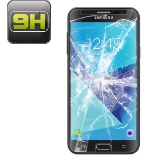 1x 9H Hartglasfolie für Samsung Galaxy J7 2017 Panzerfolie Displayglas HD KLAR Panzerglas Schutzfolie
