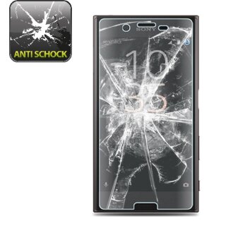 3x Panzerfolie für Sony Xperia XZ Premium ANTI-SCHOCK Displayschutzfolie HD KLAR