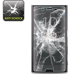 2x Panzerfolie fr Sony Xperia XZ Premium ANTI-SCHOCK Displayschutzfolie MATT
