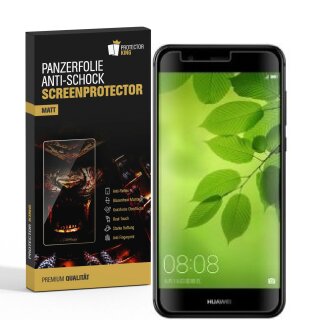 3x Panzerfolie für Huawei Nova 2 Plus ANTI-SCHOCK Displayschutzfolie MATT