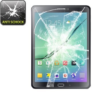 2x Panzerfolie fr Samsung Galaxy Tab S3 9.7 ANTI-SCHOCK Displayschutzfolie KLAR