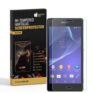 6x 9H Hartglas für Sony Xperia Z4 Panzerfolie Displayschutz Schutzglas HD KLAR Panzerglas Schutzfolie Displayglas Glasfolie