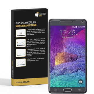 3x Panzerfolie fr Samsung Galaxy Note 4 ANTI-SCHOCK Displayschutzfolie MATT
