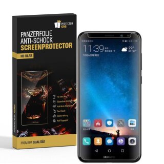 3x Panzerfolie für Huawei Mate 10 Lite  ANTI-SCHOCK Displayschutzfolie HD KLAR