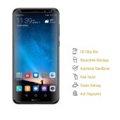 4x Panzerfolie für Huawei Mate 10 Lite  ANTI-SCHOCK Displayschutzfolie HD KLAR