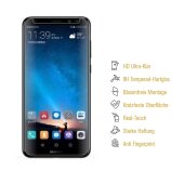 6x 9H Hartglasfolie für Huawei Mate 10 Lite Panzerfolie Displayschutzfolie KLAR Panzerglas Schutzfolie