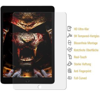 2x 9H Panzerglas fr iPad 2 Displayschutz Schutzglas Tempered Hartglas HD KLAR Displayglas Glasfolie