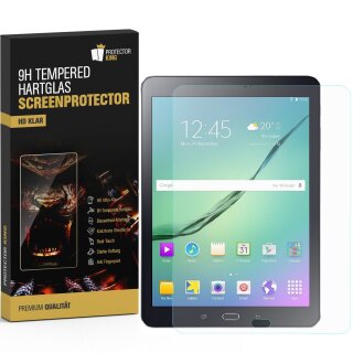 2x 9H Hartglas für Samsung Galaxy Tab S2 9.7 Panzerfolie Displayschutz KLAR Panzerglas Schutzfolie Schutzglas