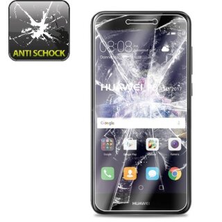6x Panzerfolie für Huawei P8 Lite 2017 ANTI-SCHOCK Displayschutzfolie HD KLAR