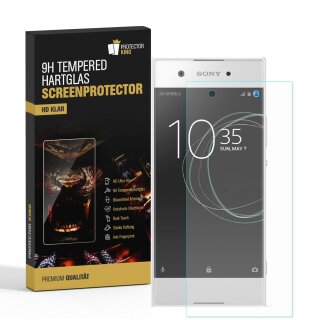 6x 9H Hartglas für Sony Xperia XA1 Panzerfolie Displayschutz Schutzglas KLAR Panzerglas Schutzfolie