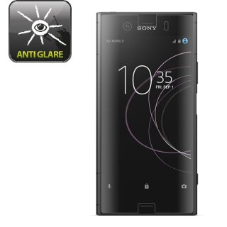 2x Displayschutzfolie für Sony Xperia XZ1 Compact ANTI-REFLEX Displayfolie MATT
