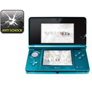 4x Panzerfolie fr Nintendo 3DS ANTI-SCHOCK Displayschutzfolie Displayfolie MATT