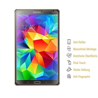 4x Panzerfolie fr Samsung Galaxy Tab S 8.4 ANTI-SCHOCK Displayschutzfolie MATT