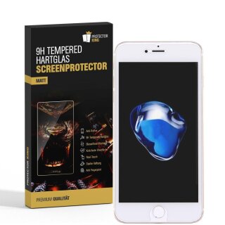 3x 9H Hartglas für iPhone 7 Panzerfolie Displayschutz Schutzglas MATT Panzerglas Schutzfolie ANTI-TRFLEX ENTSPIEGELT