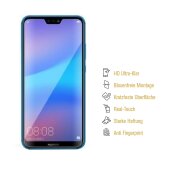 2x Panzerfolie für Huawei P20 Lite ANTI-SCHOCK Displayschutzfolie HD ULTRA KLAR