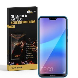 1x 9H Hartglas für Huawei P20 Lite Schutzglas Panzerfolie Displayschutzfolie MATT Panzerglas Schutzfolie