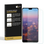 4x 9H Panzerglas für Huawei P20 Pro Displayschutz Schutzglas Hartglas Schutzfolie Panzerfolie KLAR Tempered echtes Displayglas Glasfolie Displayfolie Folie Transparent