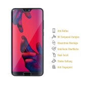 2x 9H Hartglasfolie für Huawei P20 Pro Panzerfolie Displayschutzfolie MATT Panzerglas Schutzfolie