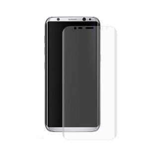 4x Panzerfolie fr Samsung Galaxy S8 PLus FULL COVER Displayschutz Schutzfolie KLAR PET Panzerglas Kunststoff Schutzglas