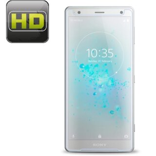 3x Displayschutzfolie für Sony Xperia XZ2 Displayfolie Displayschutz HD KLAR