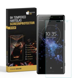 3x 9H Hartglas für Sony Xperia XZ2 Compact Panzerfolie Displayschutz Schutzfolie HD KLAR Panzerglas Schutzglas Glasfolie Displayglas
