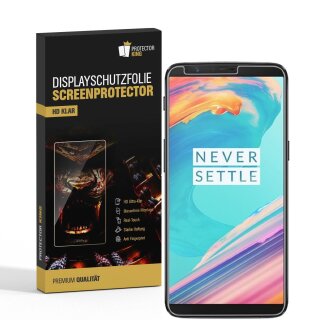 3x Displayfolie für OnePlus 5T Displayschutzfolie Schutzfolie ULTRA HD KLAR