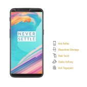 6x Displayfolie für OnePlus 5T ANTI-REFLEX Displayschutzfolie Schutzfolie MATT