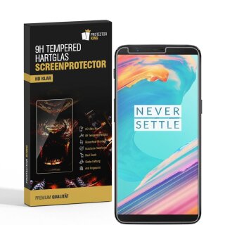 4x 9H Hartglas für OnePlus 5T Panzerfolie Displayschutz Schutzfolie Glasfolie KLAR Panzerglas Schutzglas