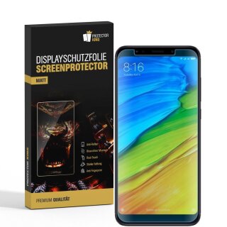 3x Displayschutzfolie für Xiaomi Redmi 5 ANTI-REFLEX Displayfolie MATT