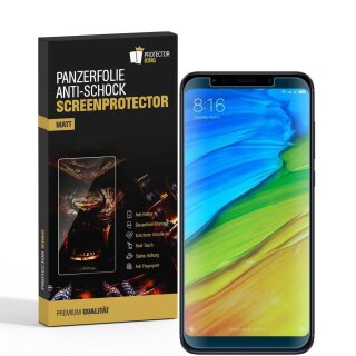 2x Panzerfolie für Xiaomi Redmi 5A ANTI-SCHOCK Displayschutzfolie MATT