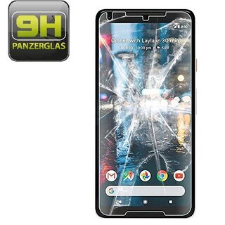 1x 9H Hartglasfolie fr Google Pixel 2 Panzerfolie Displayglas Schutzglas HD KLAR